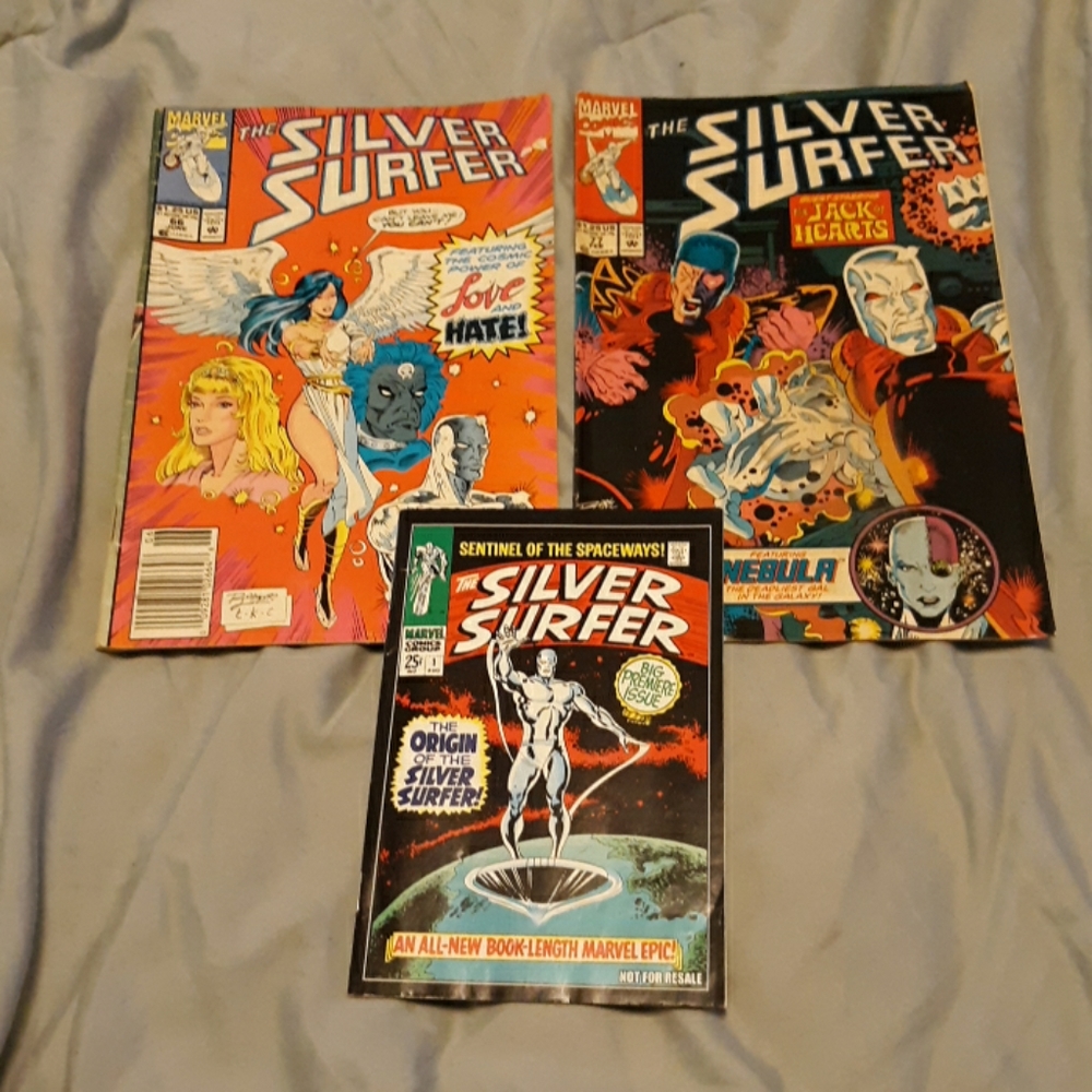 Marvel the Silver Surfer comics